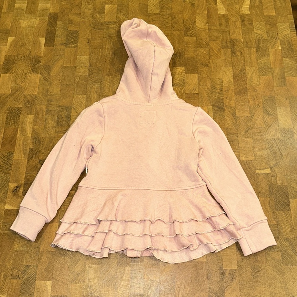 Little Sleepies Pink Ruffle Hoodie - Picture 7 of 8
